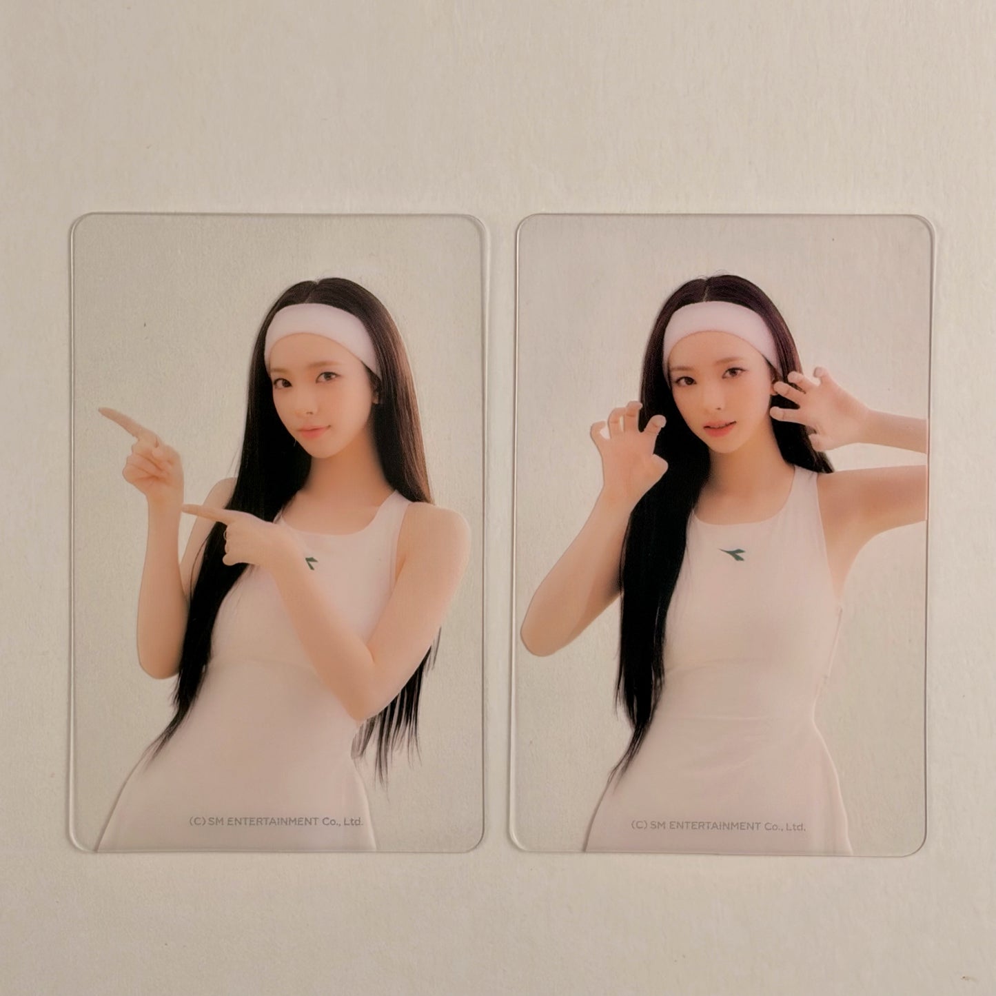 aespa 2024 Season Greetings Clear Photo Card KARINA