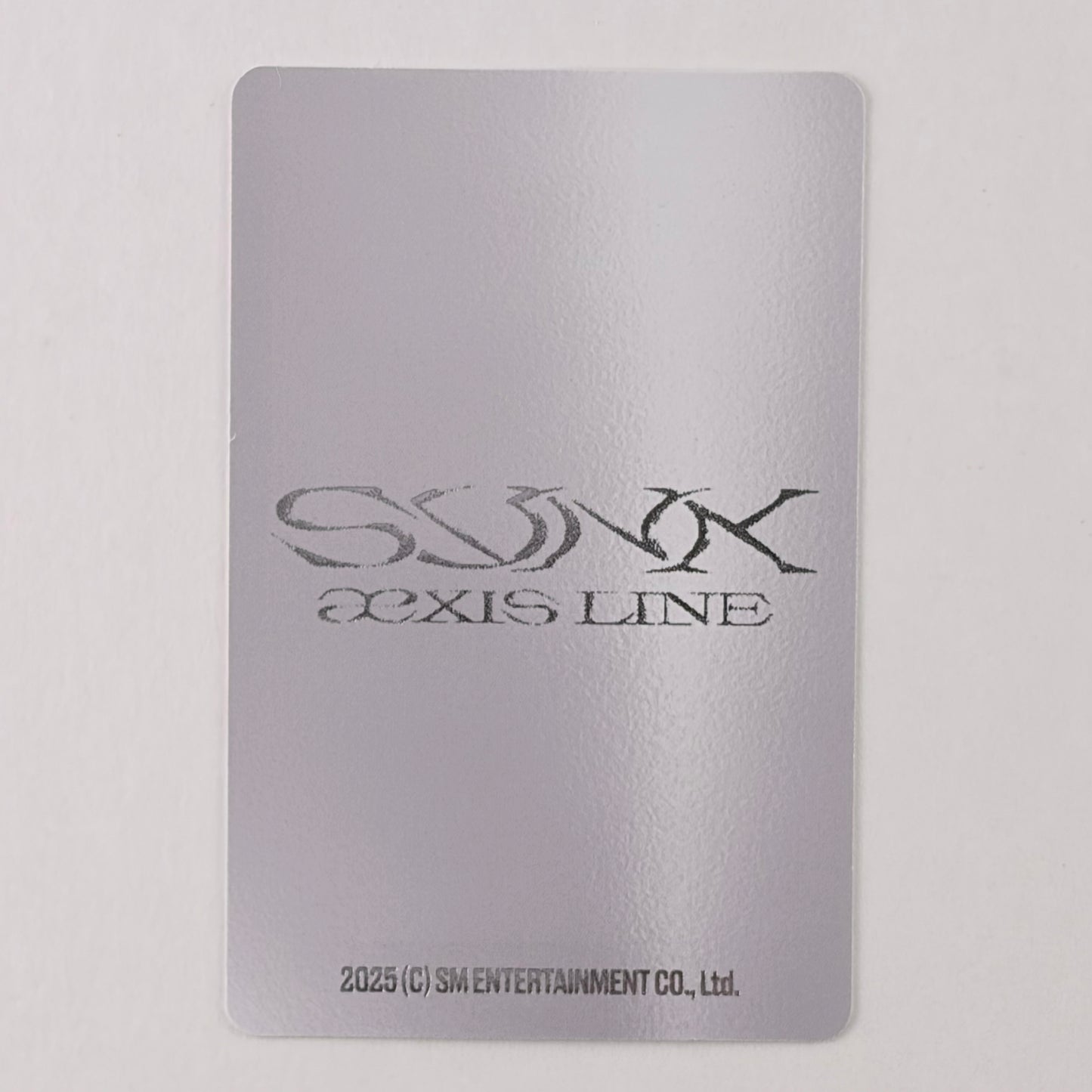 Aespa 2025 Live Tour SYNK:aeXIS LINE Official MD Trading Card X Ver. WINTER