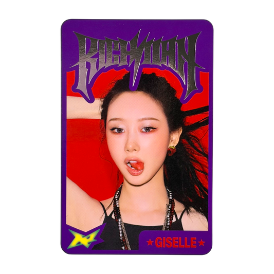 aespa WEEK #RichMan RANDOM TRADING CARD SET A ver. - GISELLE
