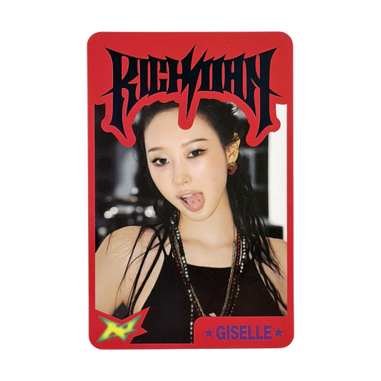 aespa WEEK #RichMan RANDOM TRADING CARD SET B ver. - GISELLE
