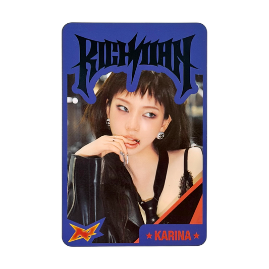 aespa WEEK #RichMan RANDOM TRADING CARD SET B ver. - KARINA
