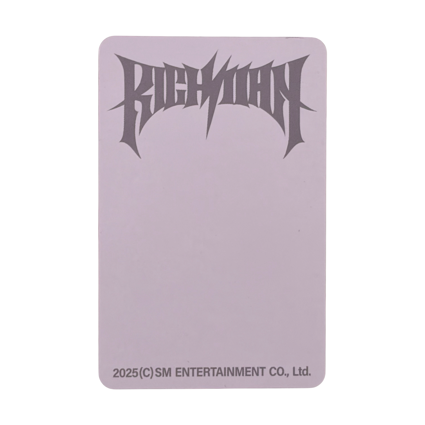 aespa WEEK #RichMan RANDOM TRADING CARD SET B ver. - WINTER