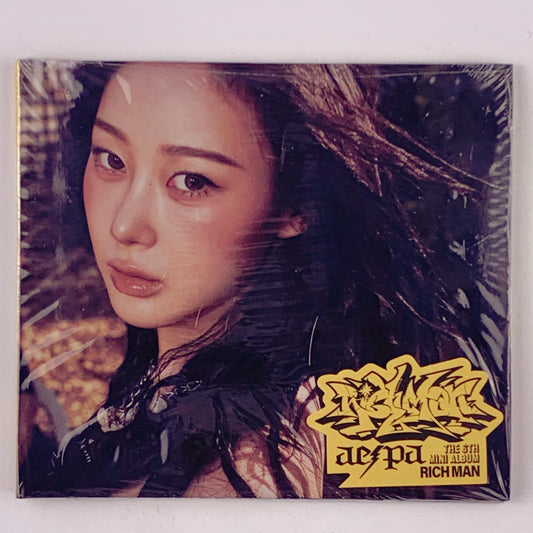 aespa - 6th Mini [Rich Man] BURST Ver. CD + Photobook + Photocard (GISELLE)