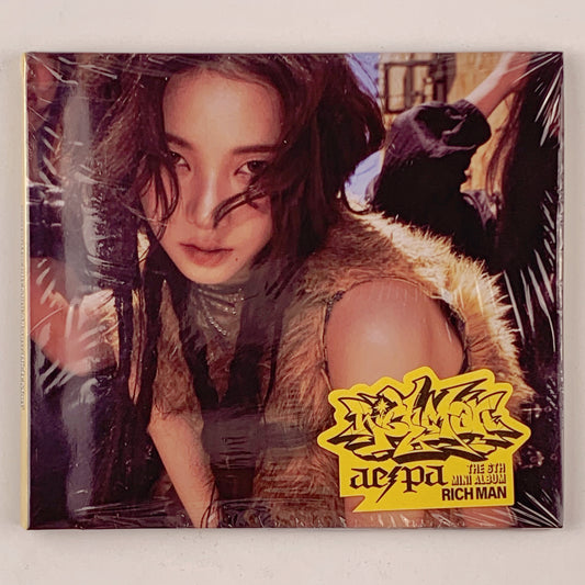 aespa - 6th Mini [Rich Man] BURST Ver. CD + Photobook + Photocard (KARINA)