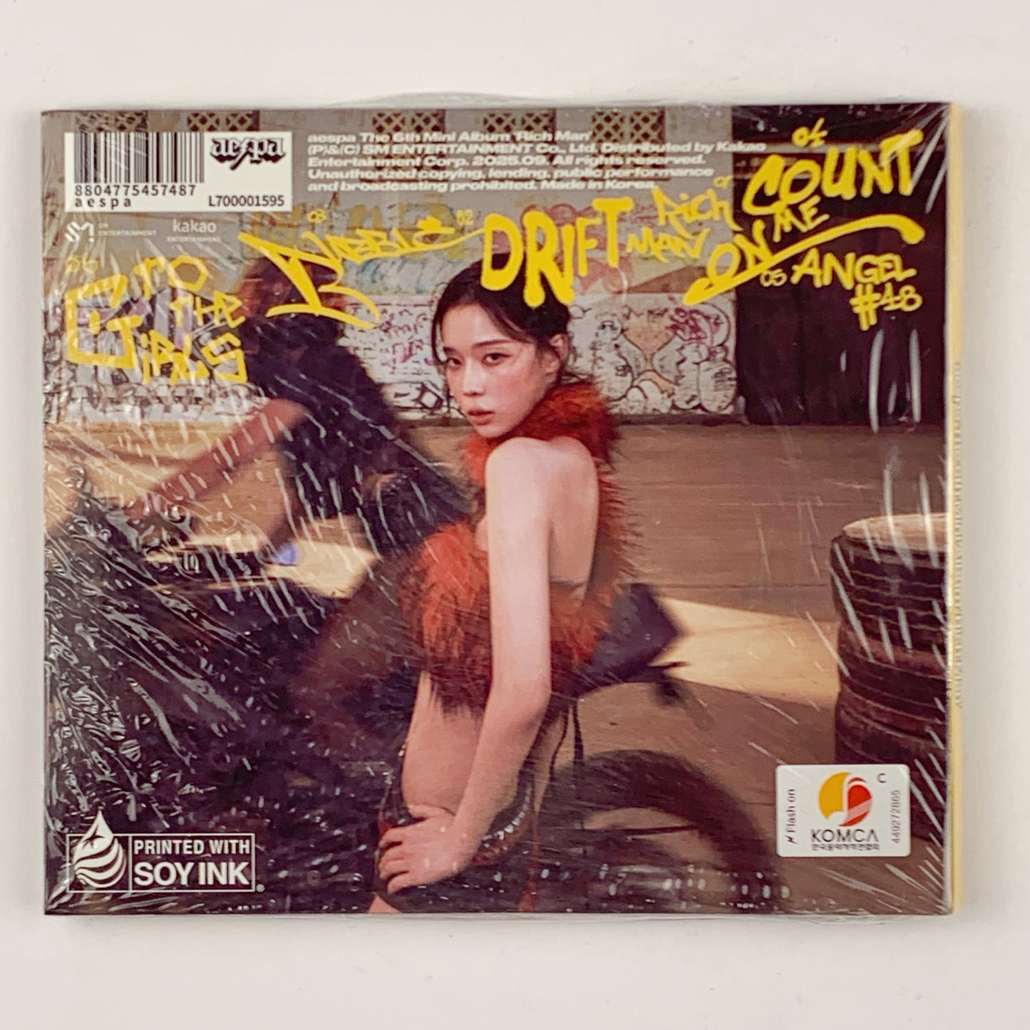 aespa - 6th Mini [Rich Man] BURST Ver. CD + Photobook + Photocard (Winter)