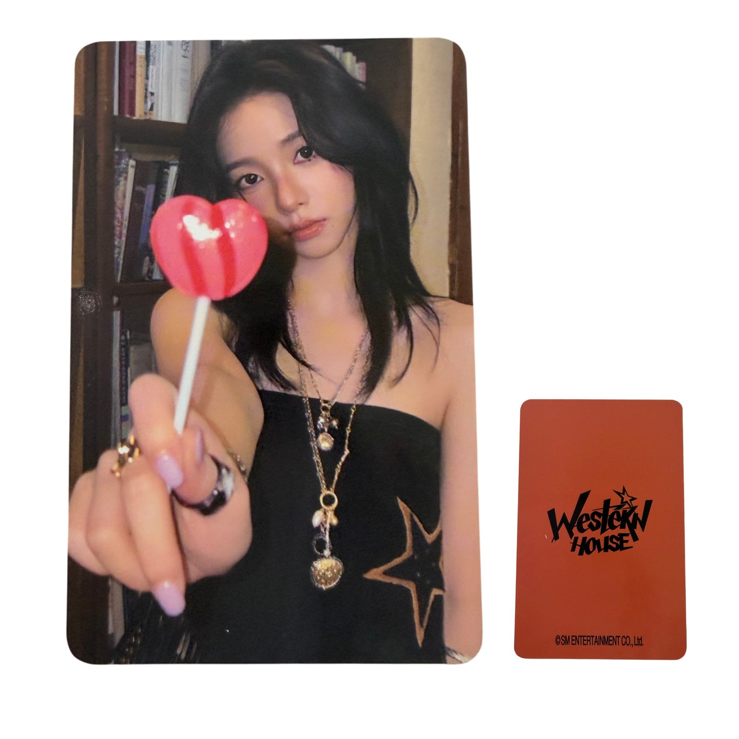 aespa KARINA WESTERN HOUSE 2026 Season's Greetings Photocard
