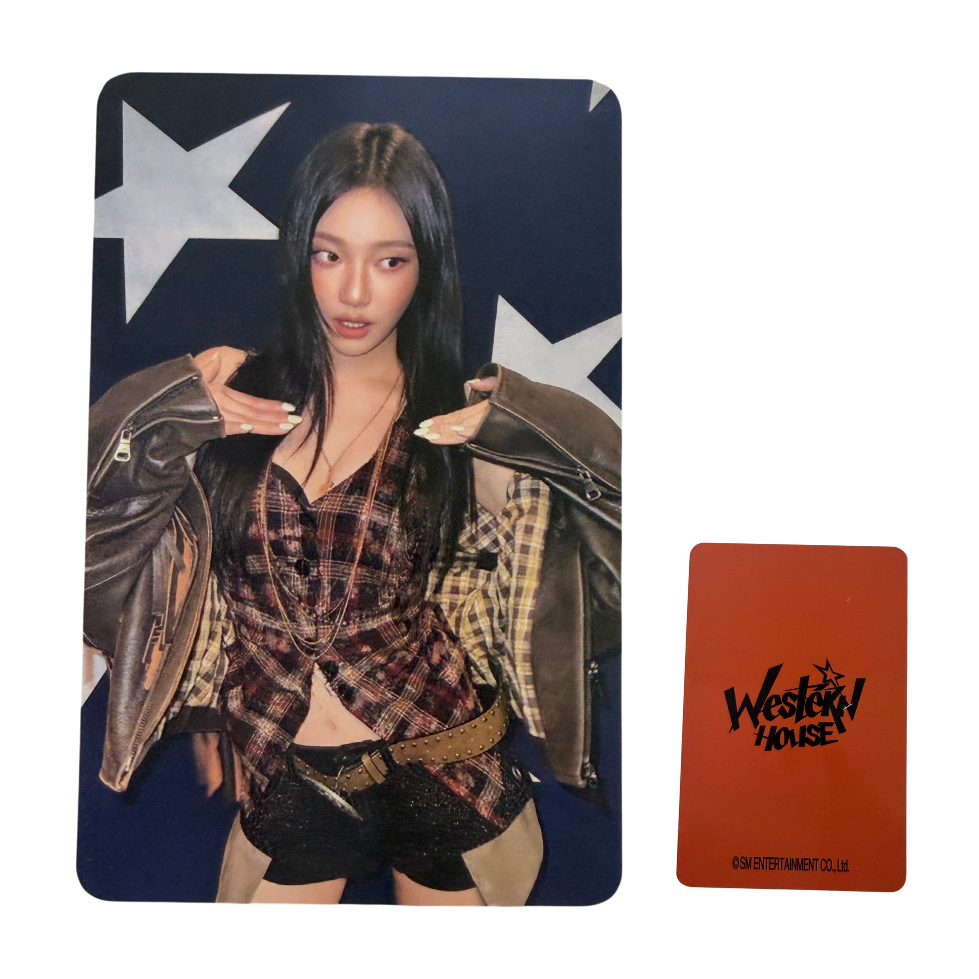 aespa NingNing WESTERN HOUSE 2026 Season's Greetings Photocard 01