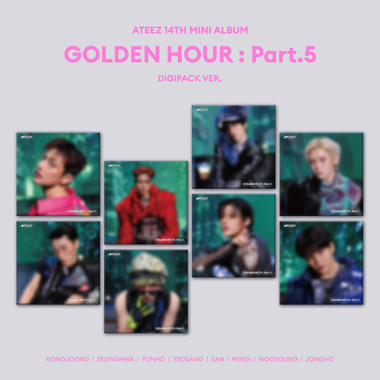 ATEEZ GOLDEN HOUR : Part.5 - Digipack Version