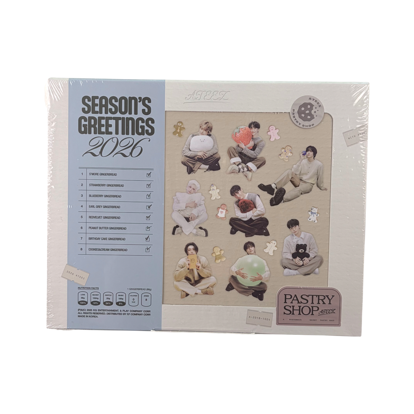 ATEEZ 2026 Season's Greetings Official Merchandise Full Box Set