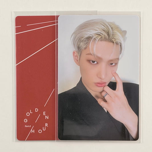 ATEEZ MinGi Photocard — Golden Hour : Part.2 Diary Ver. Official