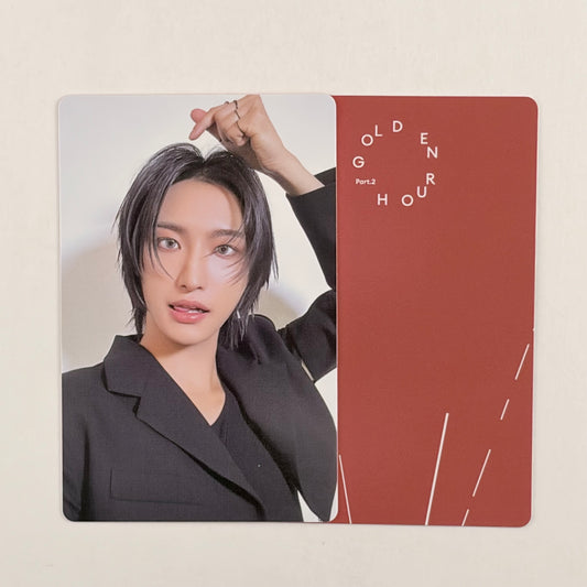 ATEEZ SeongHwa Photocard — Golden Hour : Part.2 Diary Ver. Official