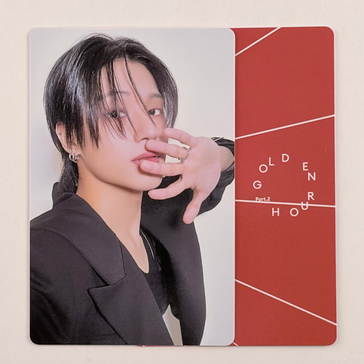 ATEEZ WooYoung Photocard — Golden Hour : Part.2 Diary Ver. Official