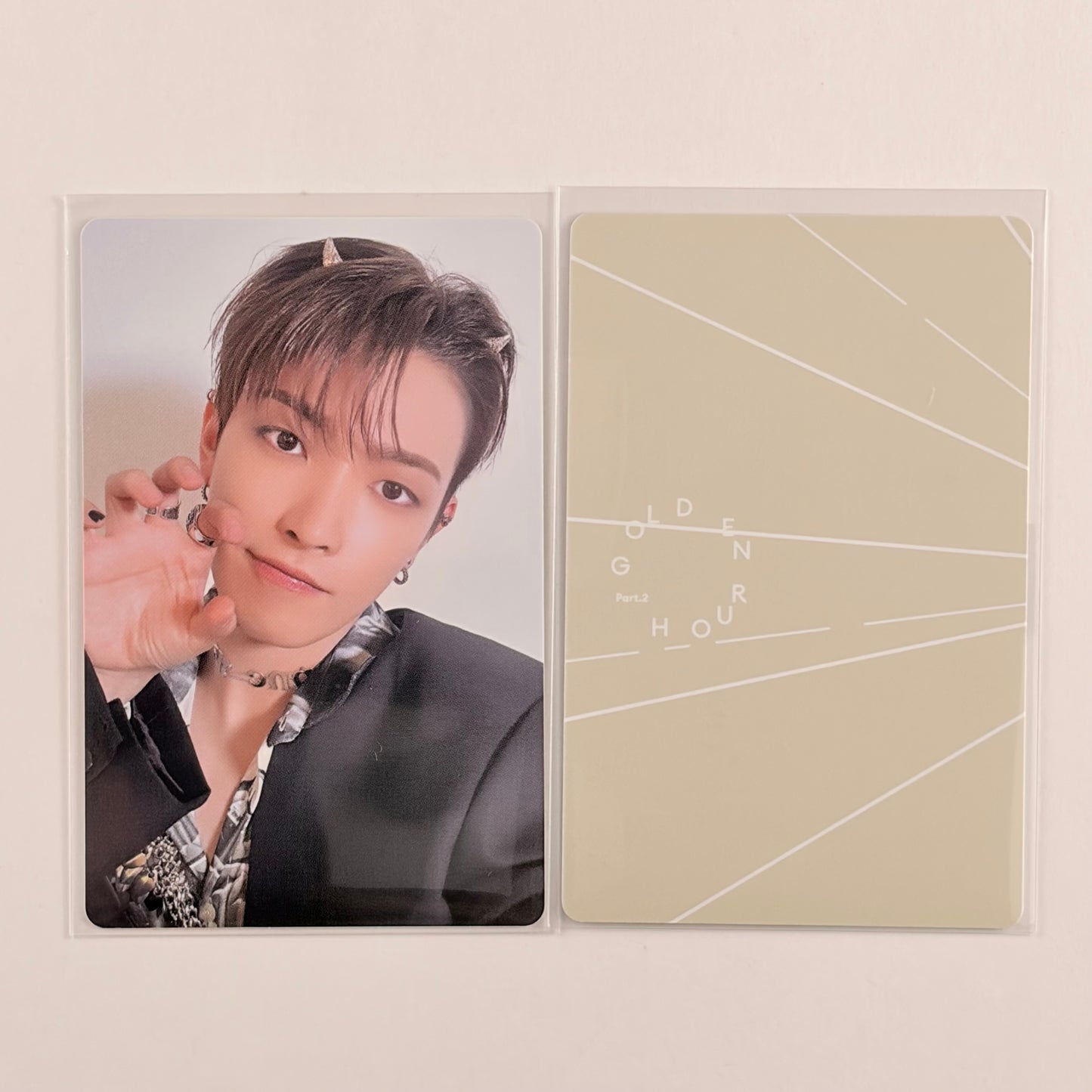 ATEEZ HongJoong Photocard — Golden Hour : Part.2 FOR Ver. Official