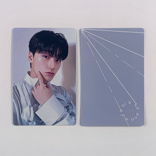 ATEEZ SAN Photocard — Golden Hour : Part.2 To Ver. Official #1