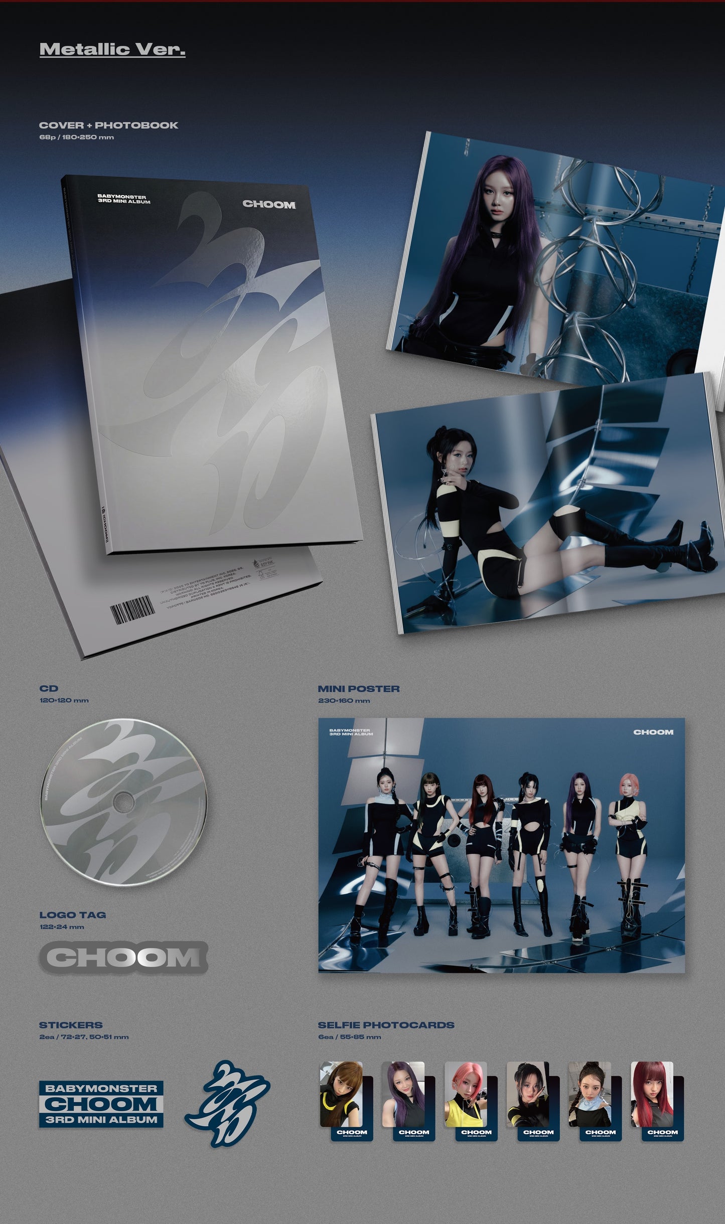 BABYMONSTER - 3rd Mini Album [CHOOM]