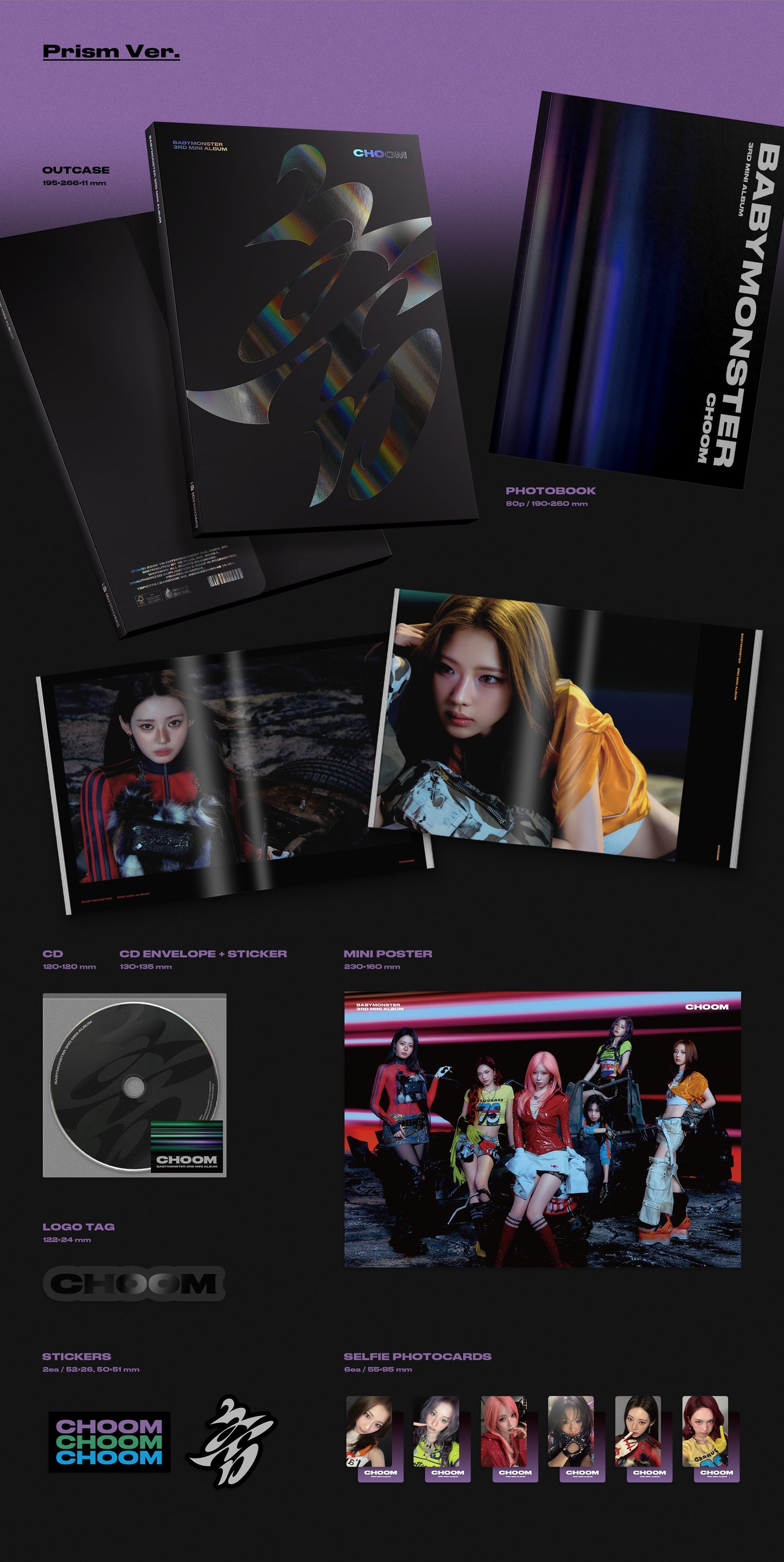 BABYMONSTER - 3rd Mini Album [CHOOM]