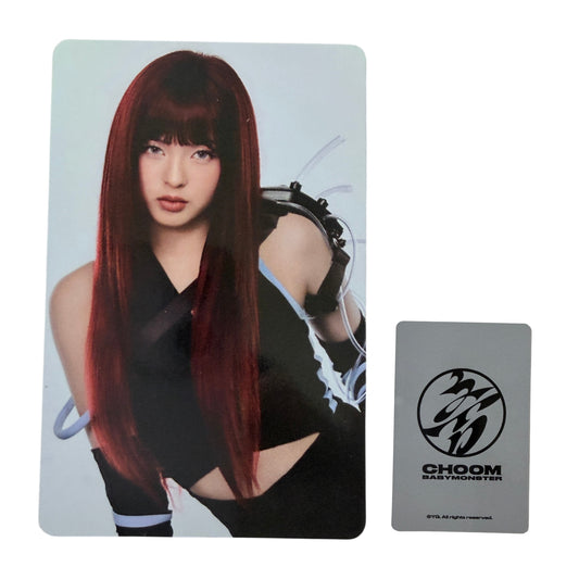 BABYMONSTER CHIQUITA CHOOM Official Trading Card