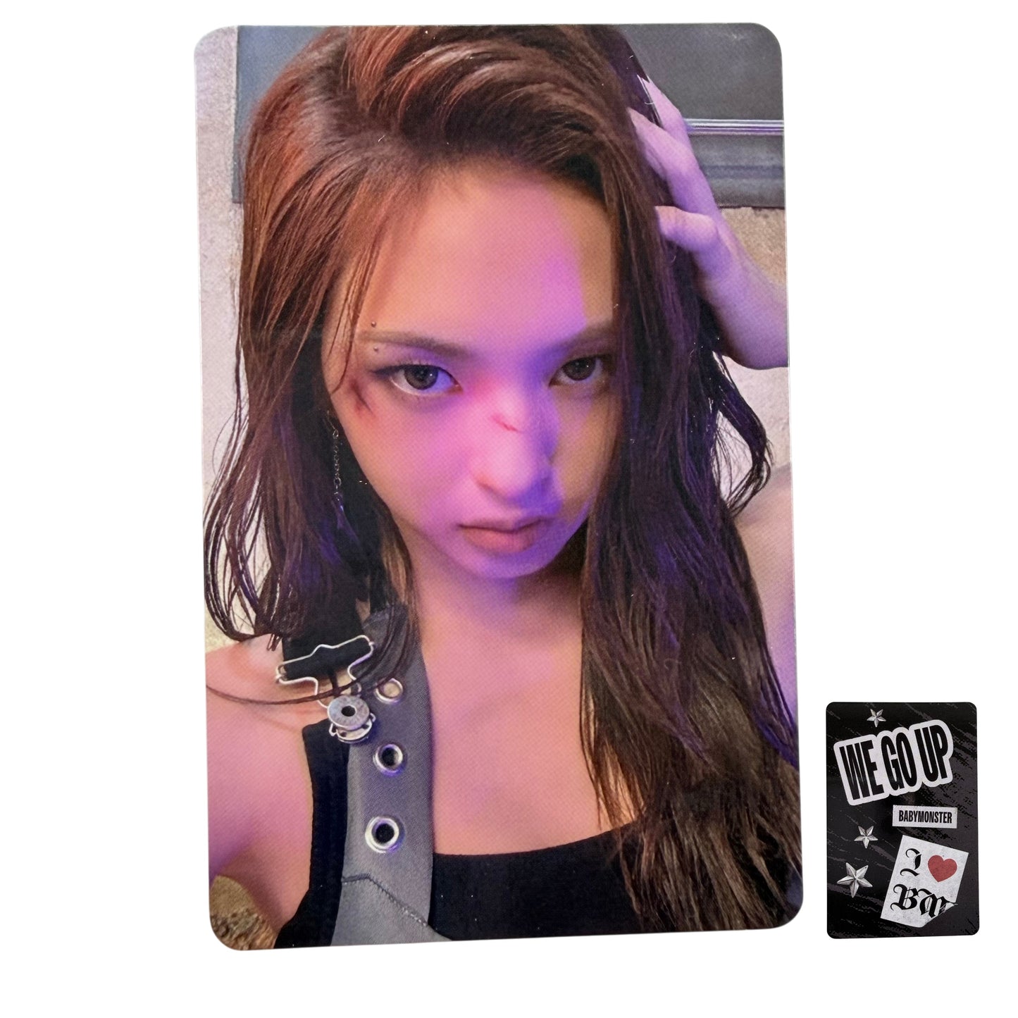 BABYMONSTER - CHIQUITA - WE GO UP Pattern ver. Official Photocard