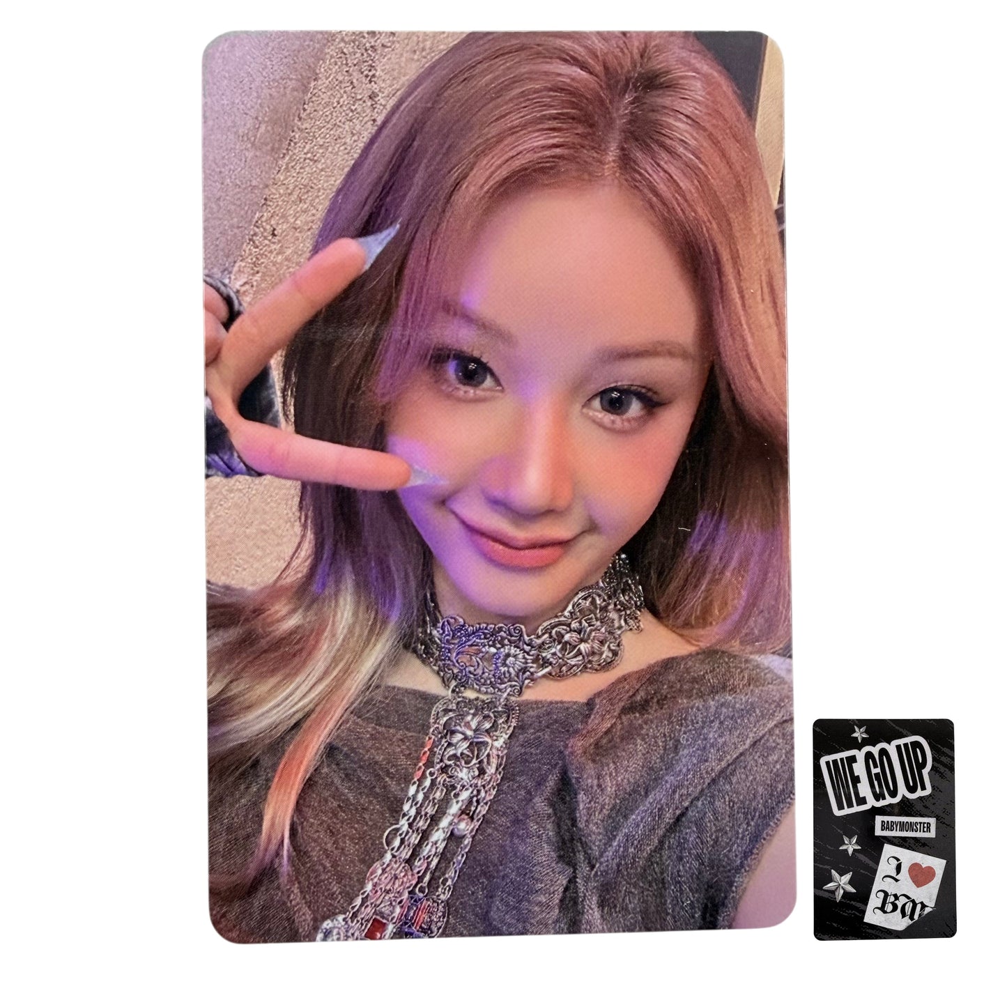 BABYMONSTER - PHARITA - WE GO UP Pattern ver. Official Photocard