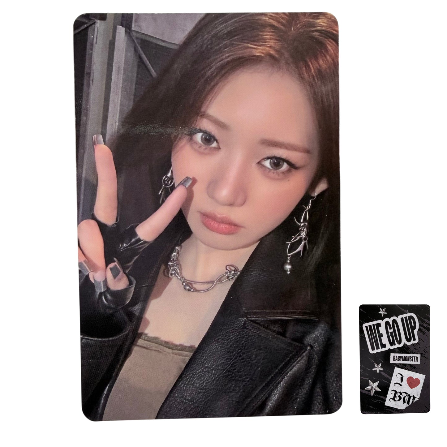 BABYMONSTER - RORA - WE GO UP Pattern ver. Official Photocard