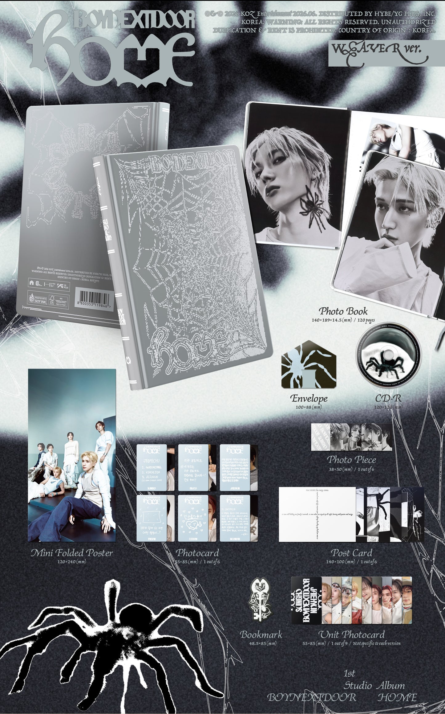 BOYNEXTDOOR – HOME 1st Studio Album