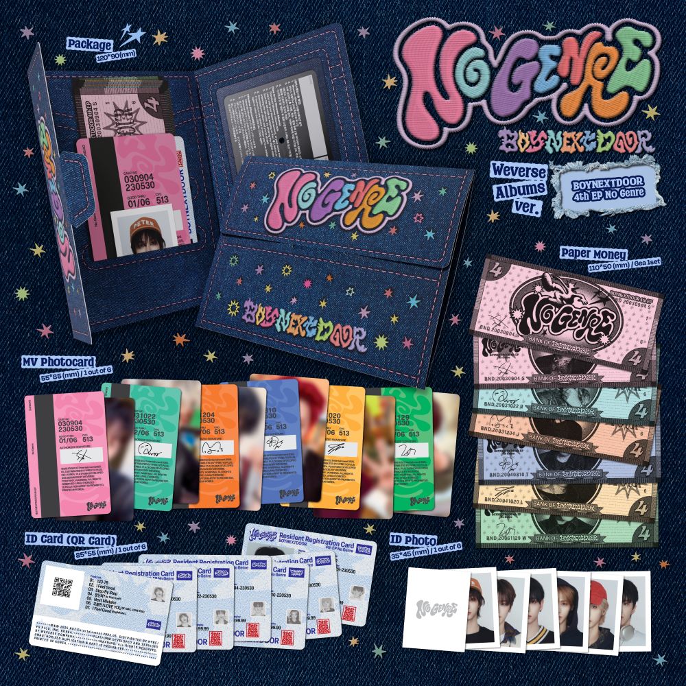 BOYNEXTDOOR – No Genre | Weverse Albums Version (Smart Album)