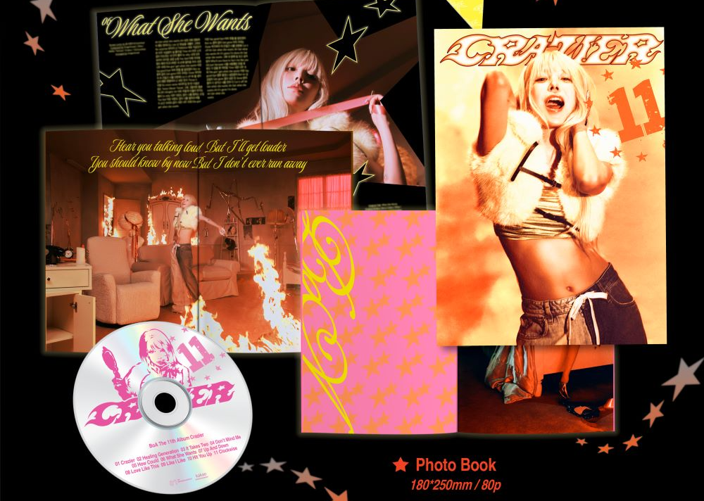 BoA – 11th Album [Crazier] (Crazier Version) | Official K-Pop CD + Photobook + Photocard
