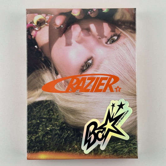BoA 11th Album [Crazier] (Louder Ver.) Blaze CD + Photobook + Photocard Sealed
