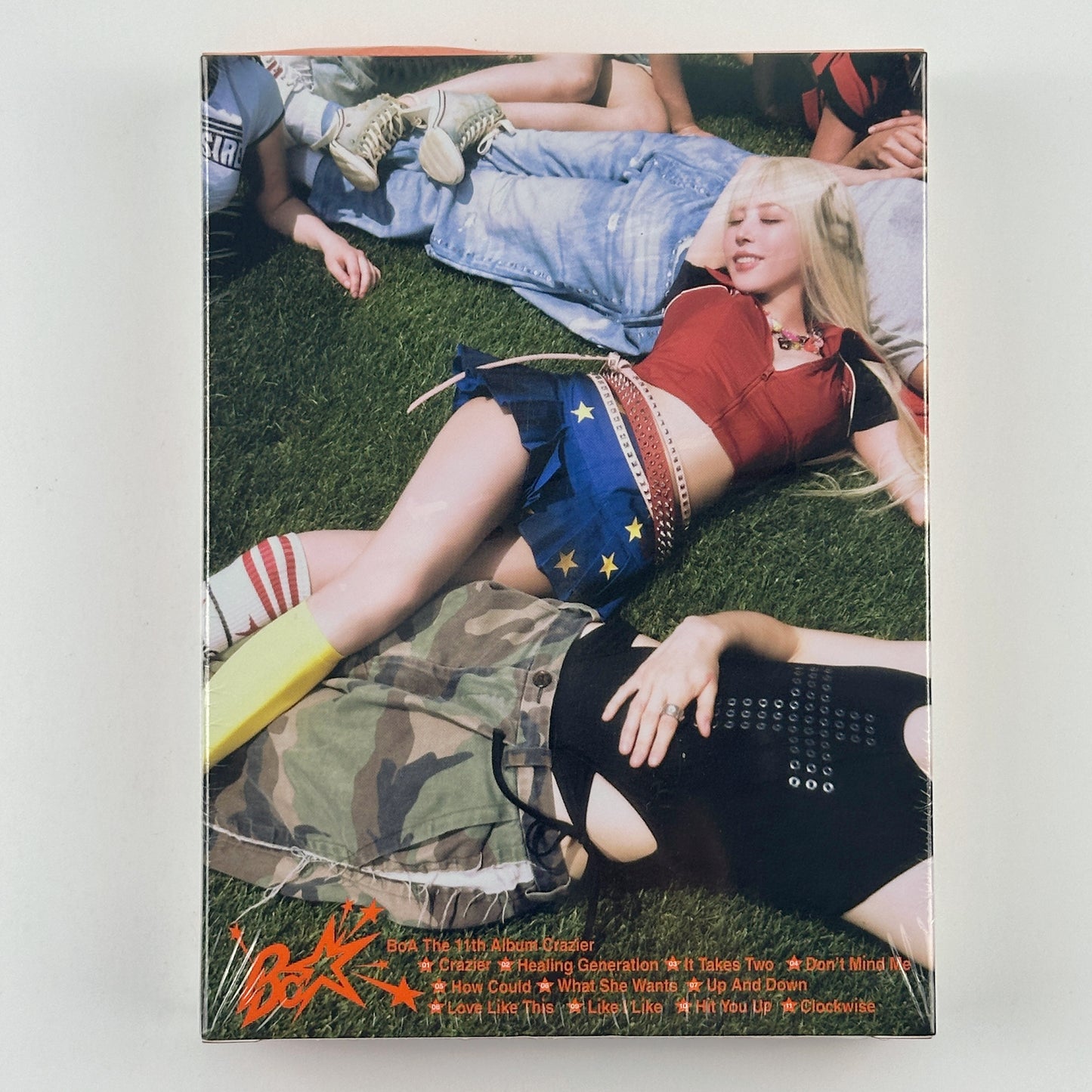 BoA 11th Album [Crazier] (Louder Ver.) Blaze CD + Photobook + Photocard Sealed