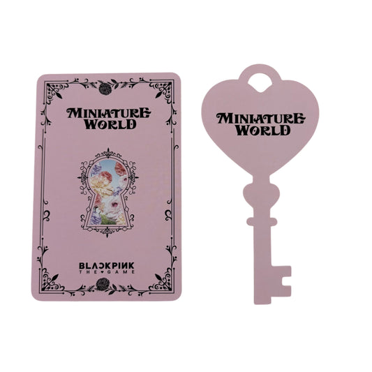 Blackpink Miniature World Official Video QR + Game Coupon Set