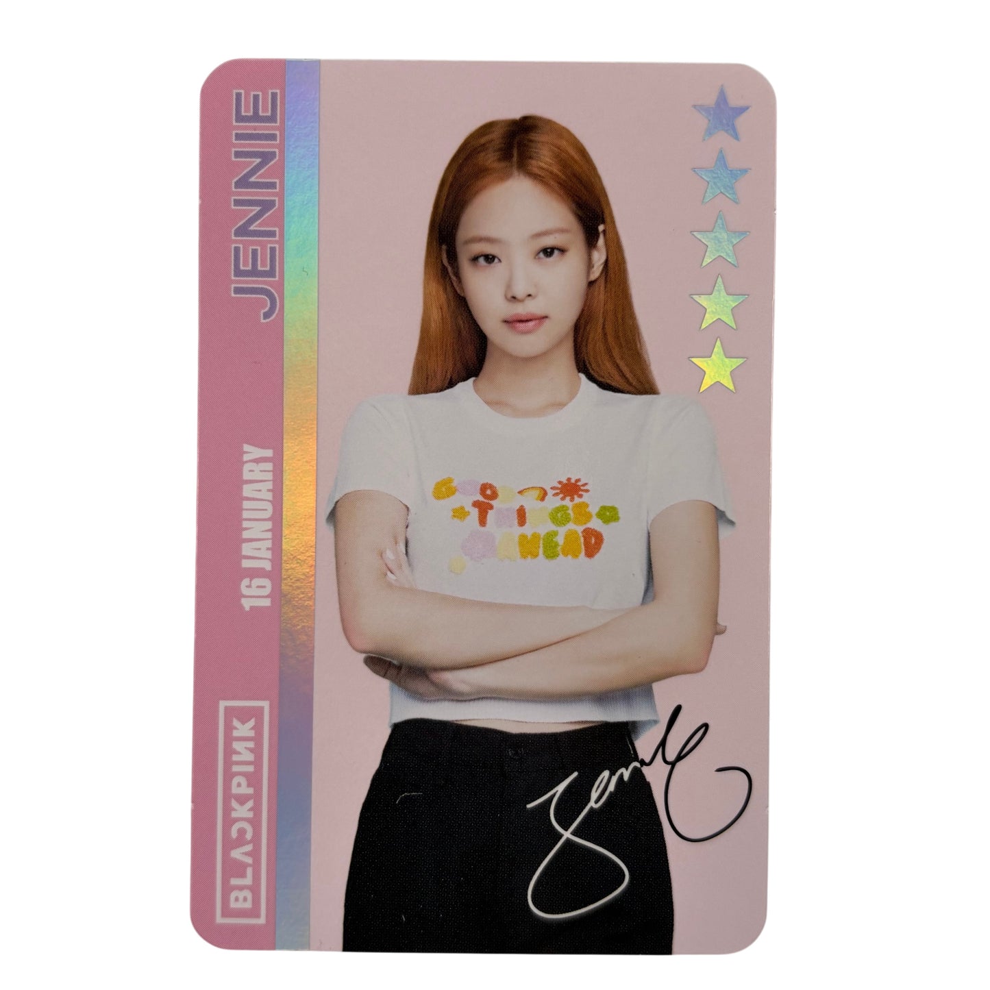 BLACKPINK Jennie Official Miniature World Photocard 01