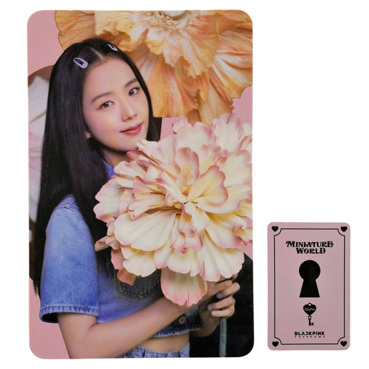 BLACKPINK JISOO Official Miniature World Photocard 02