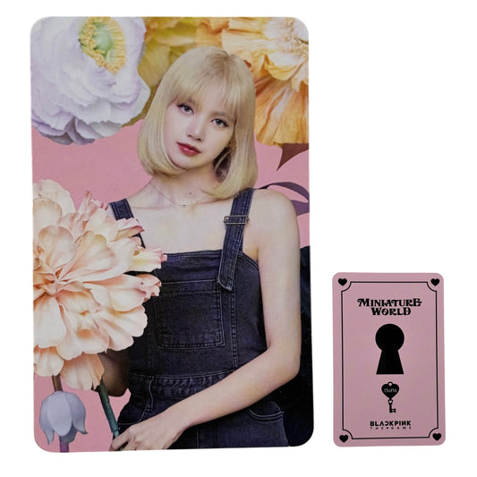 BLACKPINK LISA Official Miniature World Photocard 03