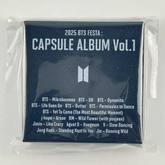 BTS – 2025 FESTA : Capsule Album Vol.1 | Official K-Pop NFC CD + Photocard + Sticker