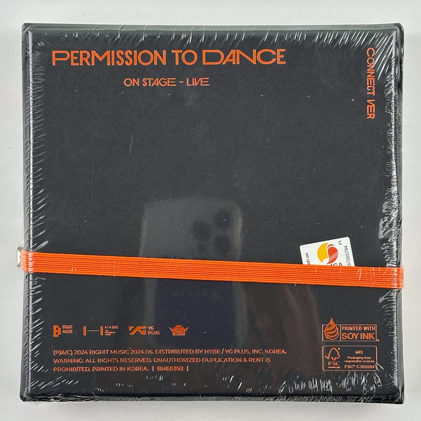 BTS 방탄소년단 PERMISSION TO DANCE ON STAGE - LIVE Album [Connect Ver]