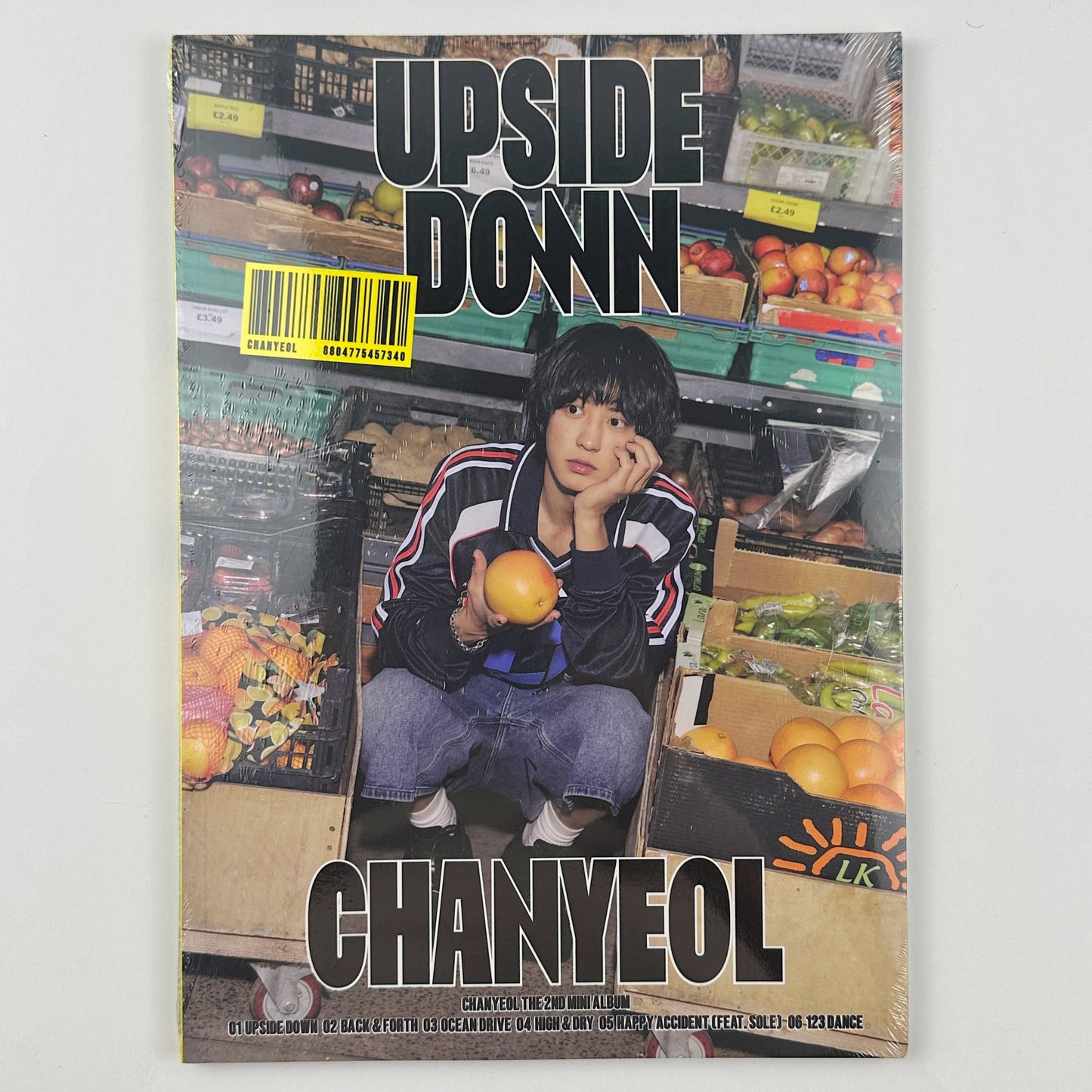 Chanyeol (EXO) - [Upside Down] (Photobook Ver. Off) – CD + 72p Photobook + Photocard + Postcard