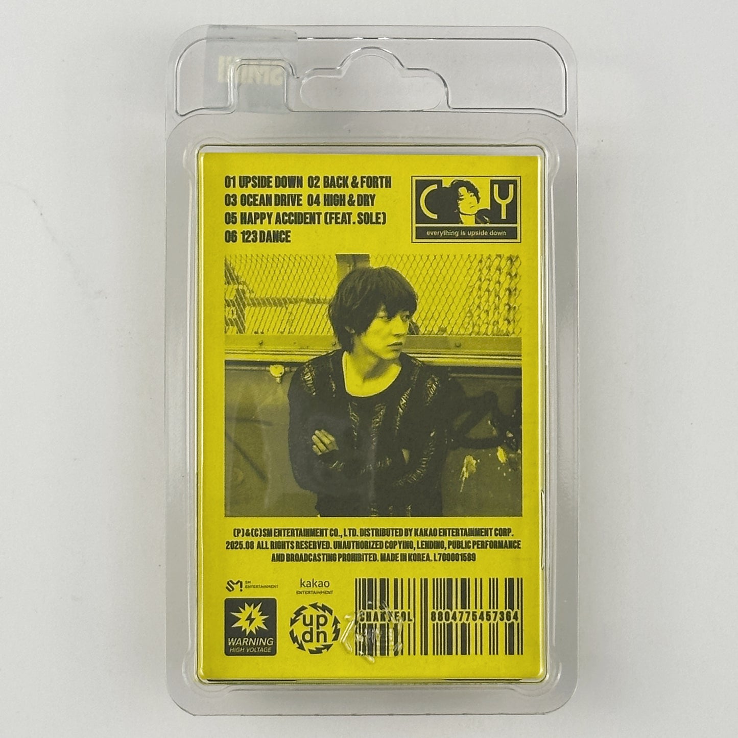 Chanyeol (EXO) - 2nd Mini Album [Upside Down] (SMini Ver. 0V) – Smart Album + Keyring + Photocard