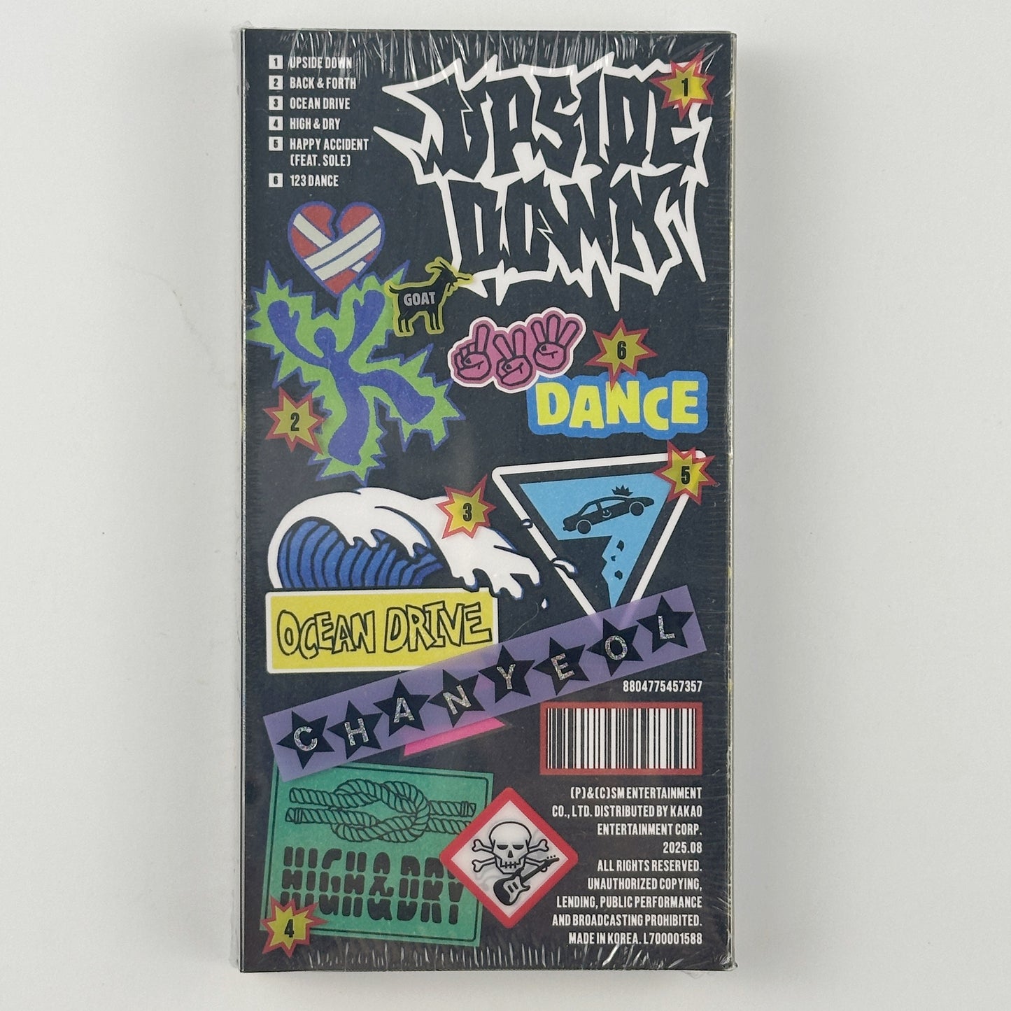 Chanyeol (EXO) - 2nd Mini Album [Upside Down] (Selfie Ver.) 276p Photobook + Photocard