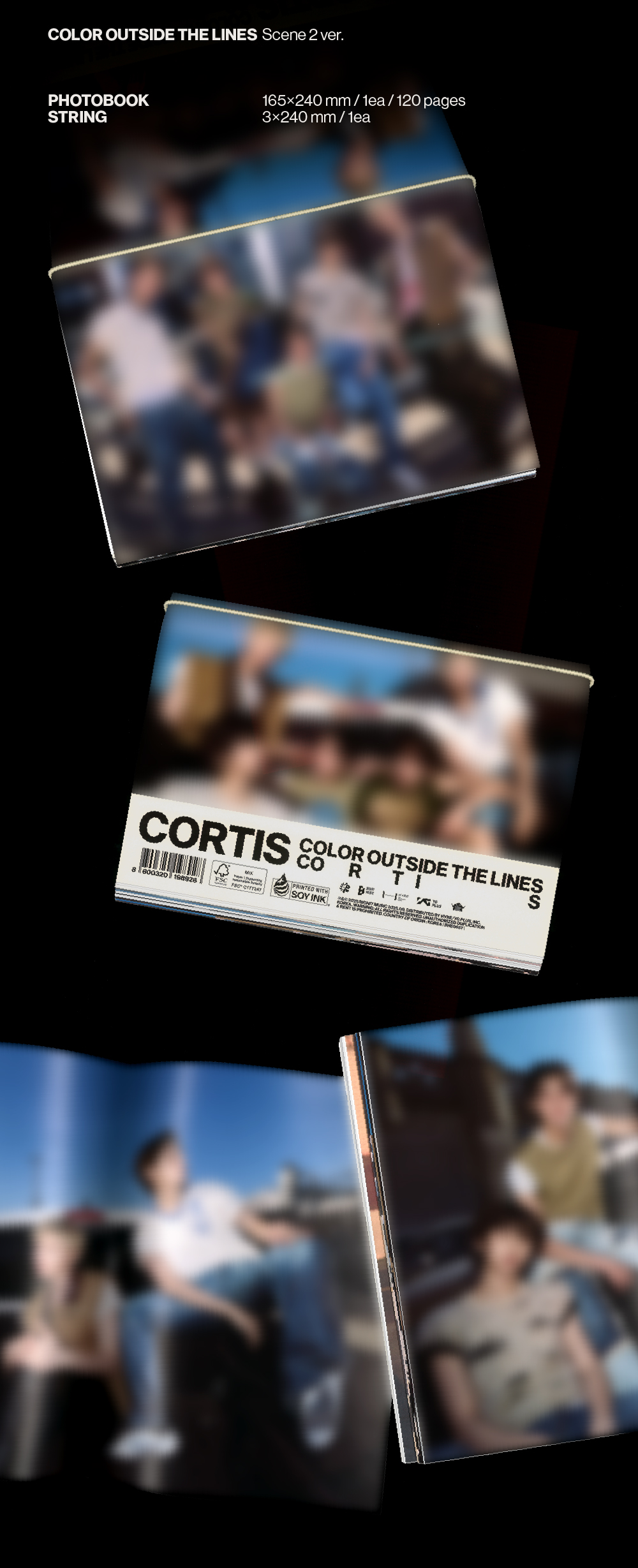 CORTIS - 1st EP [COLOR OUTSIDE THE LINES] (Scene 2 Ver.)