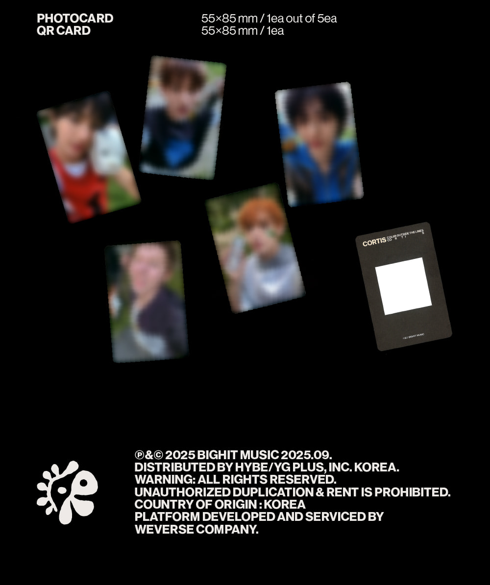 CORTIS – The 1st EP [COLOR OUTSIDE THE LINES] (Weverse Albums Ver. B)