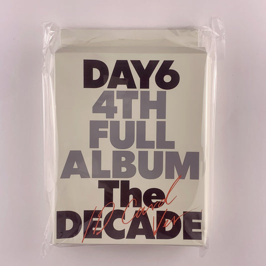 DAY6 – The DECADE (ID Card Ver.)  ID Card Version + Photocard + Keyring Set