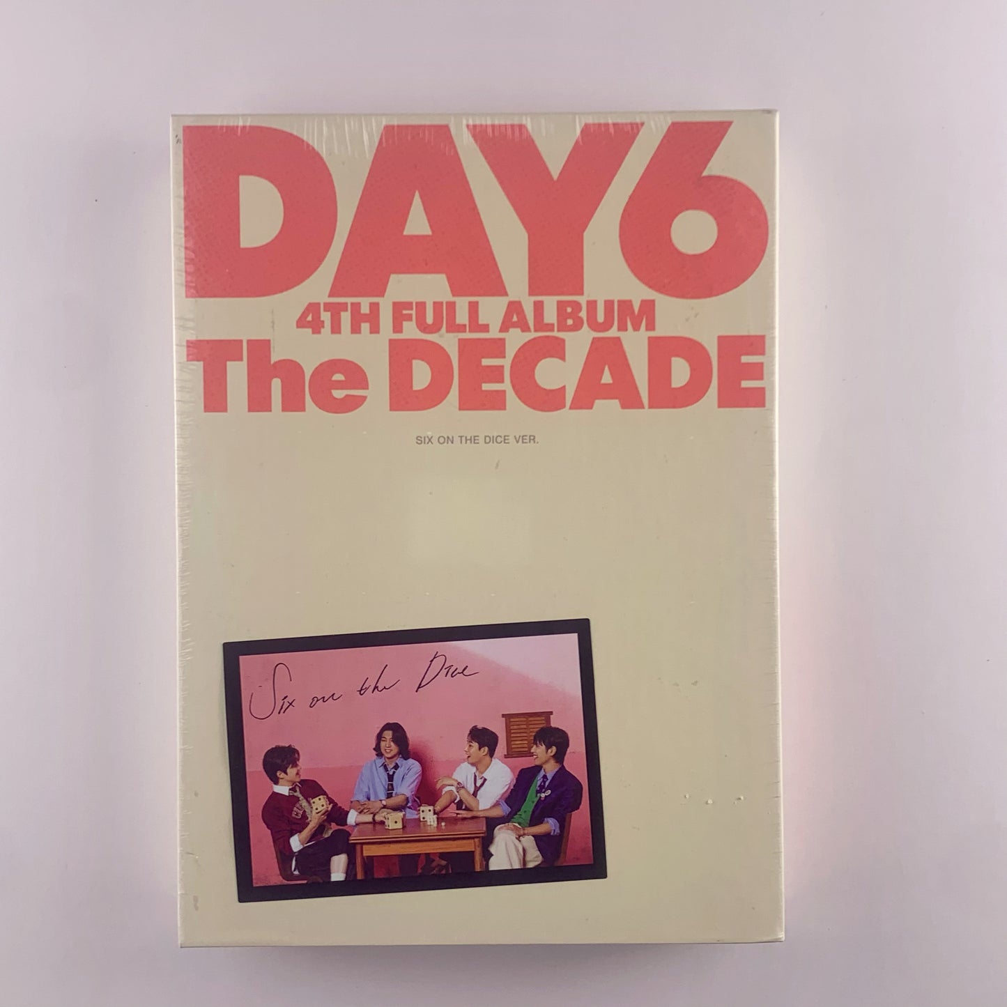 DAY6 – The DECADE (Six on the Dice Ver.) CD + Photobook + Random Photocard