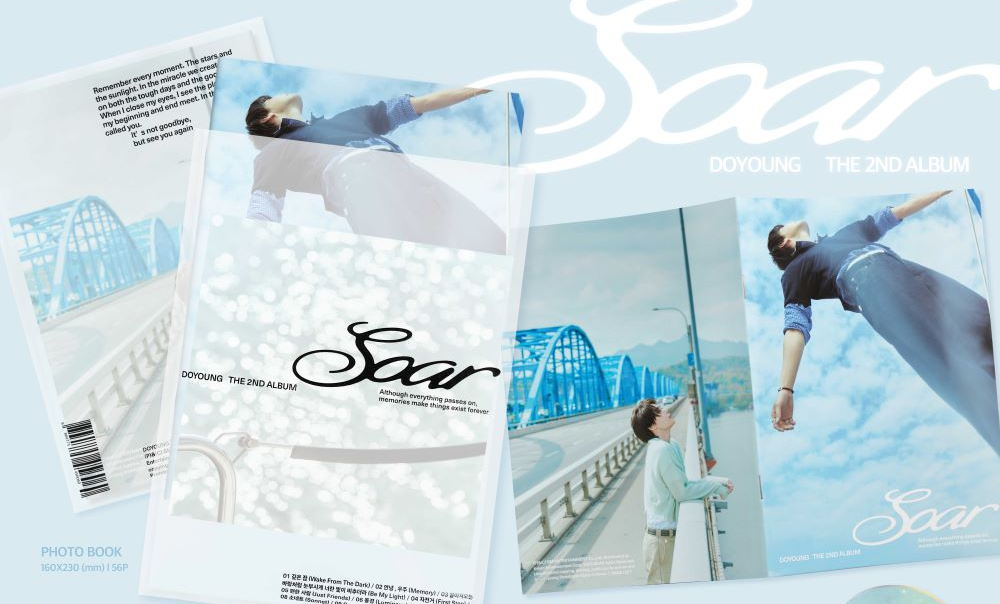 DOYOUNG(NCT) – 2nd Album [Soar] (Be My Light Ver.) CD + Photobook + Photocard
