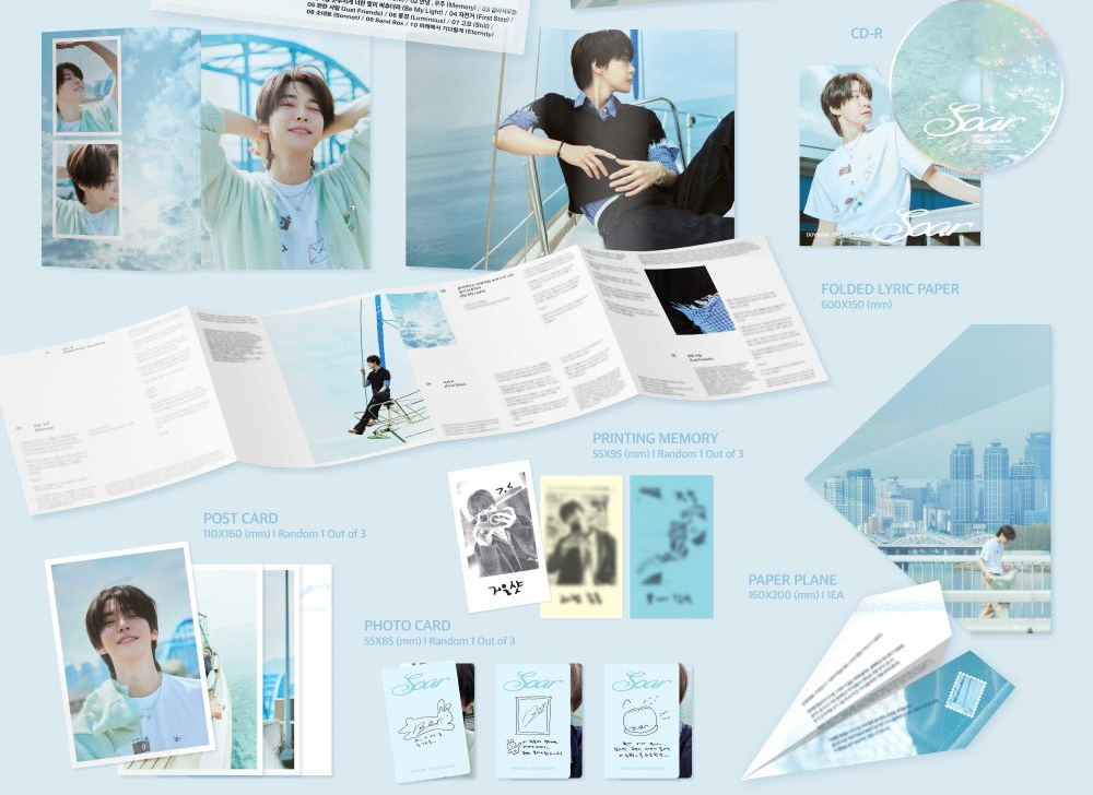 DOYOUNG(NCT) – 2nd Album [Soar] (Be My Light Ver.) CD + Photobook + Photocard