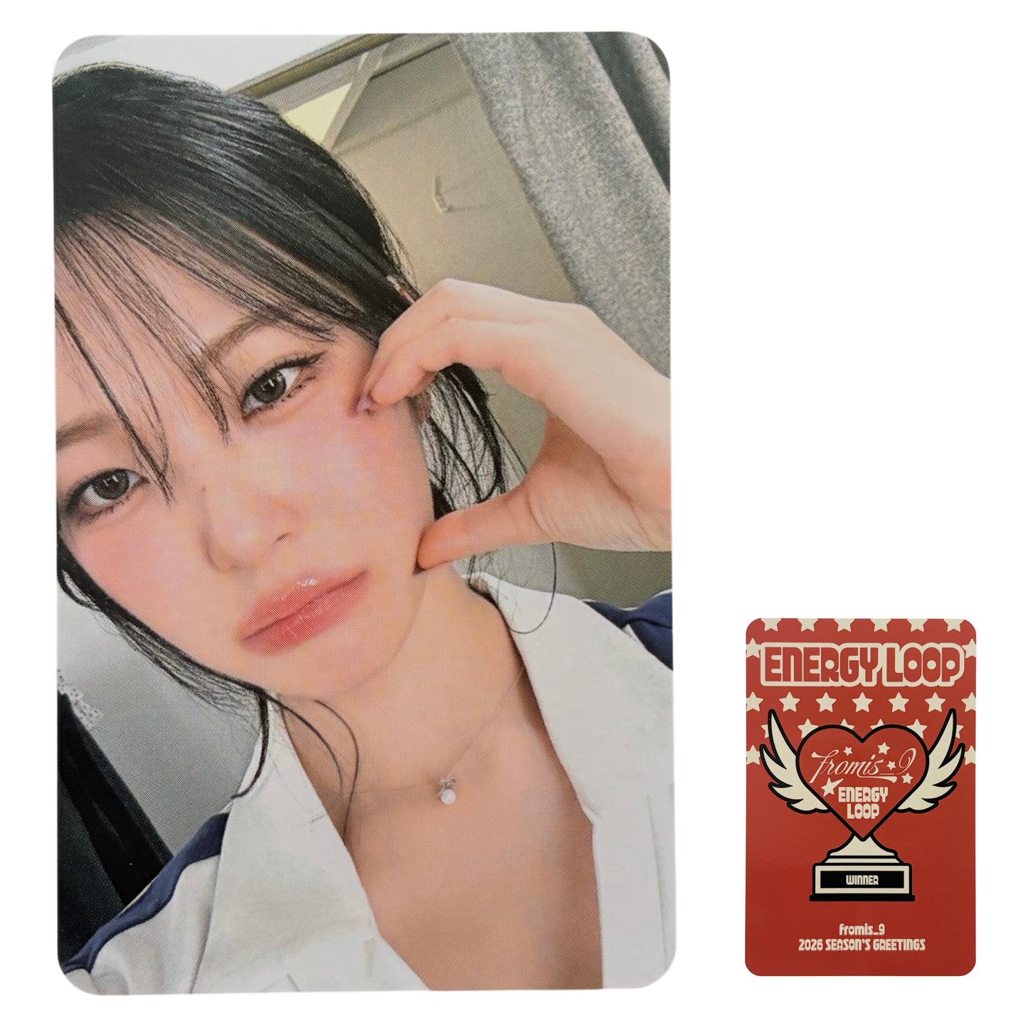 fromis_9 BAEK JIHEON 2026 Season’s Greetings Energy Loop Official Photocard