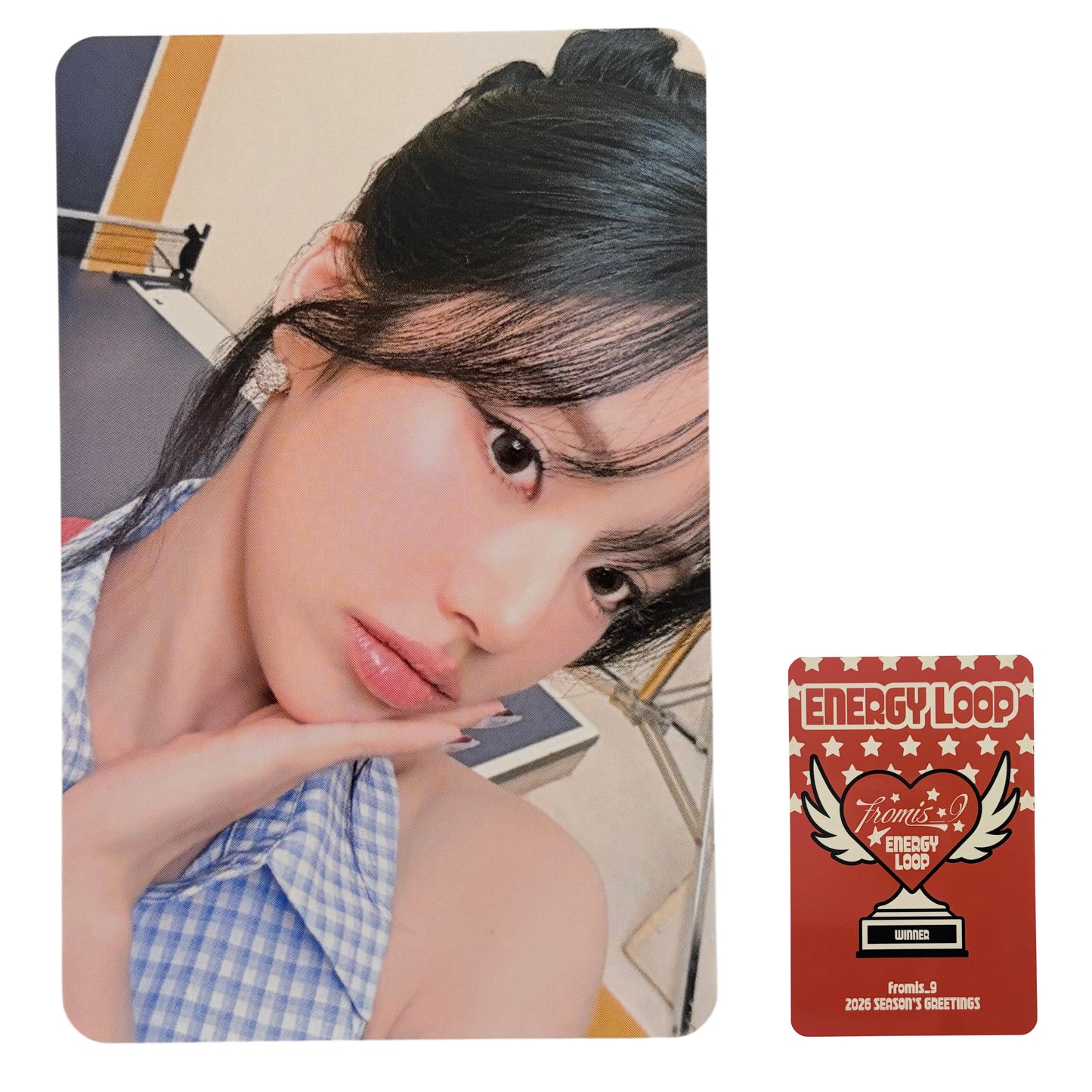 fromis_9 PARK JIWON 2026 Season’s Greetings Energy Loop Official Photocard