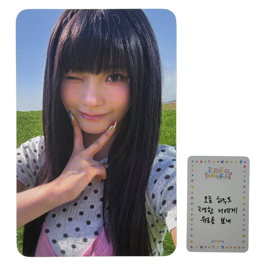 FIFTY FIFTY KEENA Imperfect I'mperfect POP-UP Card