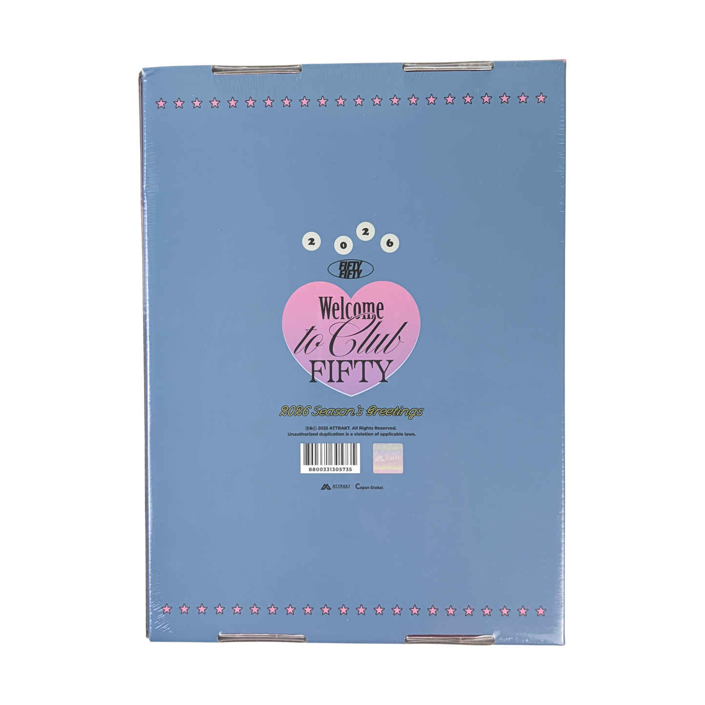 FIFTY FIFTY 2026 Season's Greetings [Welcome to Club FIFTY] Official Merchandise