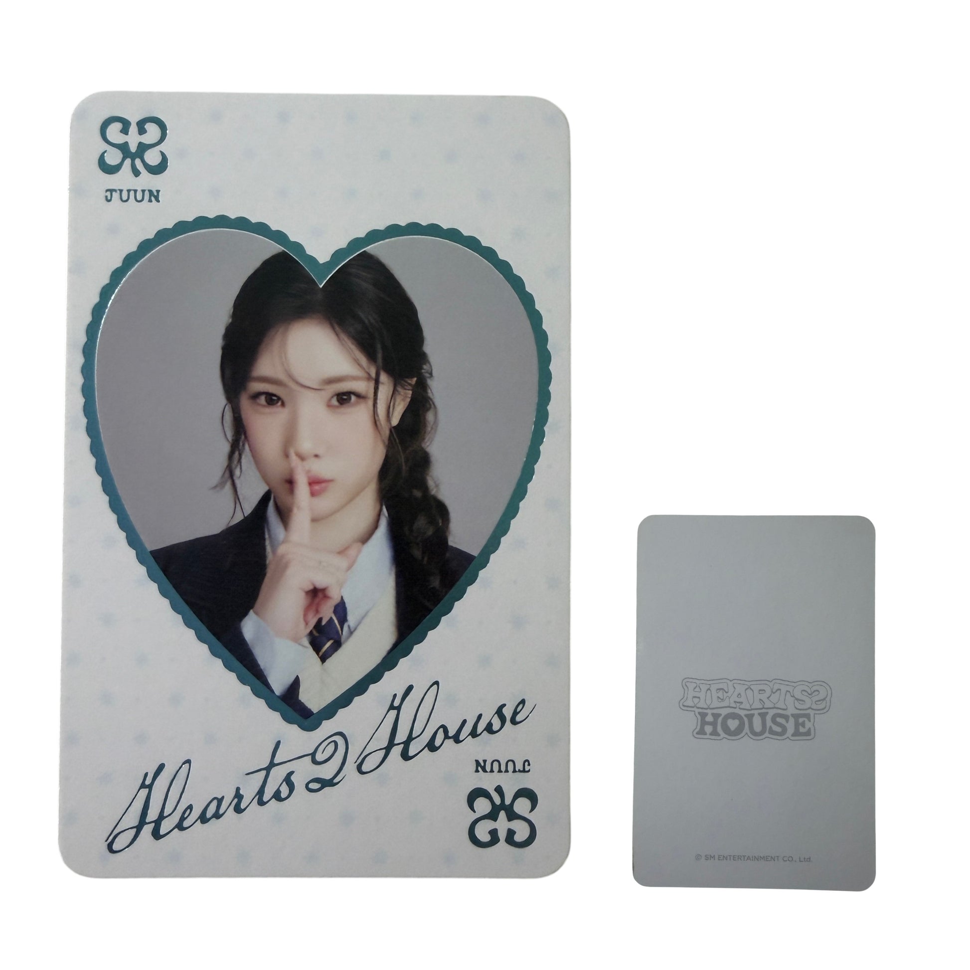 Hearts2Hearts JUUN Heart 2026 FANMEETING HEARTS 2 HOUSE CARD