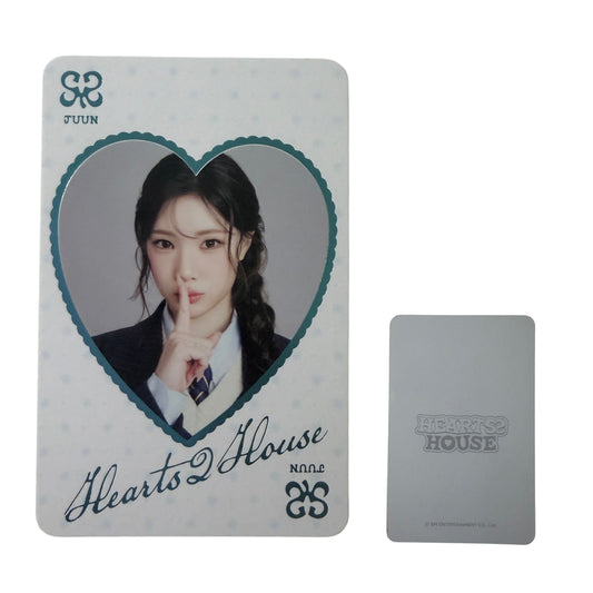 Hearts2Hearts JUUN Heart 2026 FANMEETING HEARTS 2 HOUSE CARD